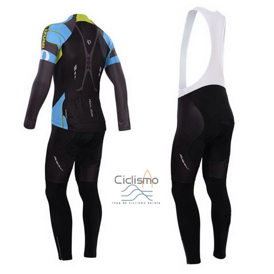 Pearl Izumi Ropa Ciclismo Culotte Largo 2014 Hombre Mangas Largas Negro y Azur